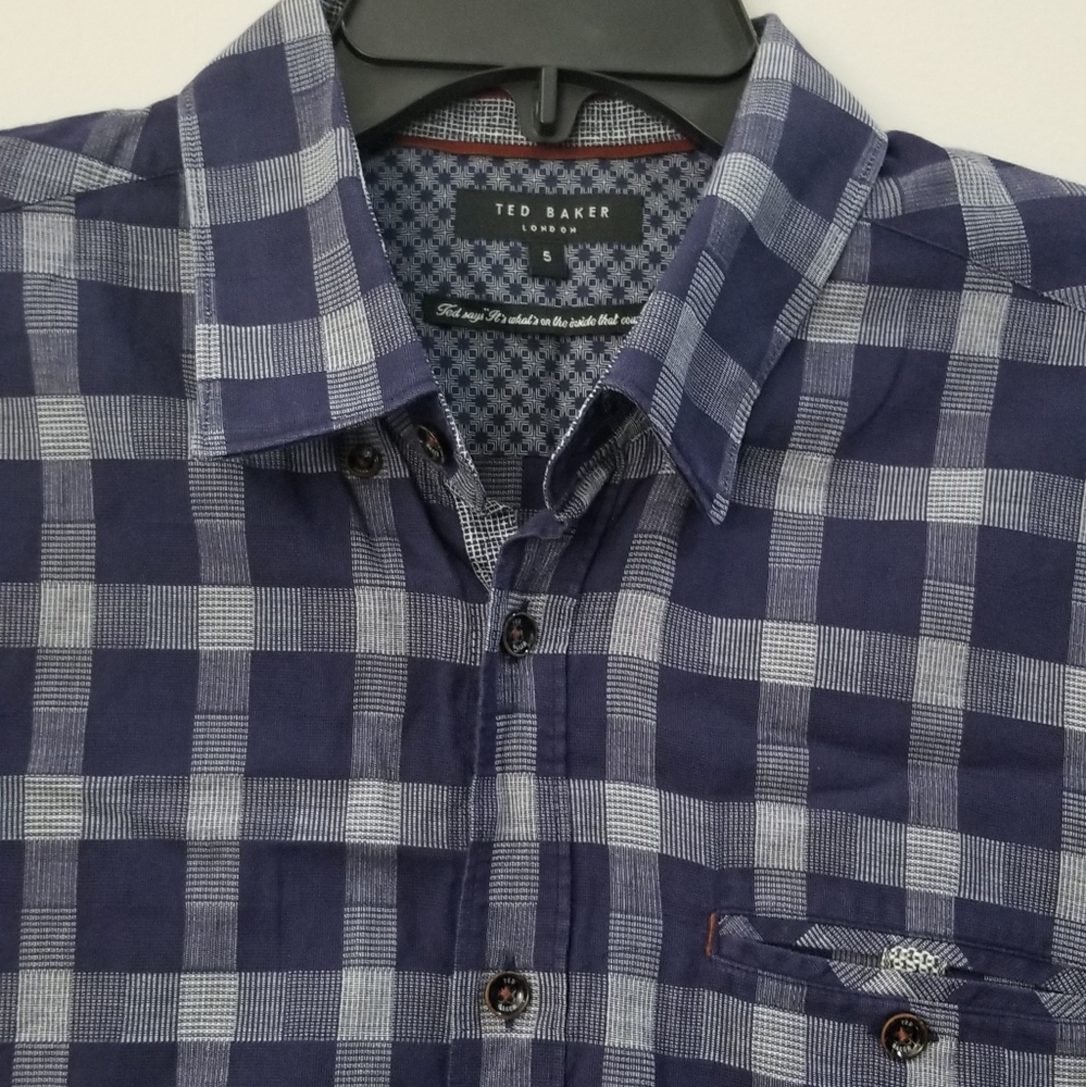 Ted Baker short sleeve button down shirt - Picture 2 of 7